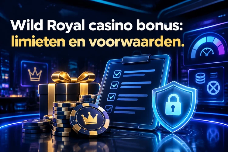 Wild Royal casino bonus: limieten en voorwaarden