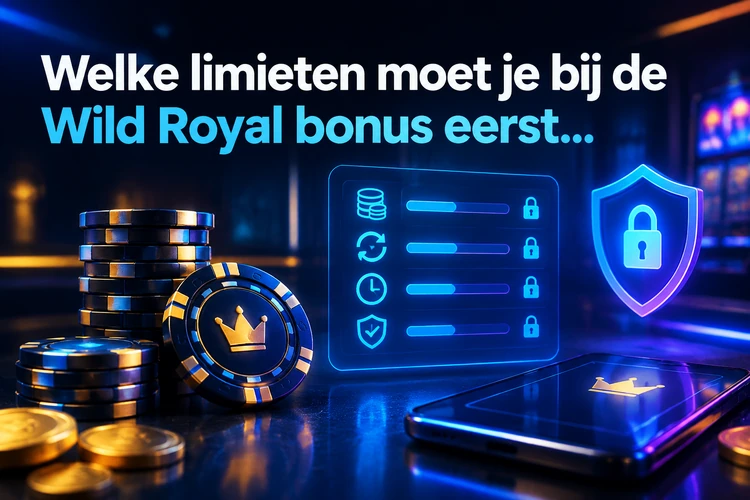 Welke limieten moet je bij de Wild Royal bonus eerst controleren?